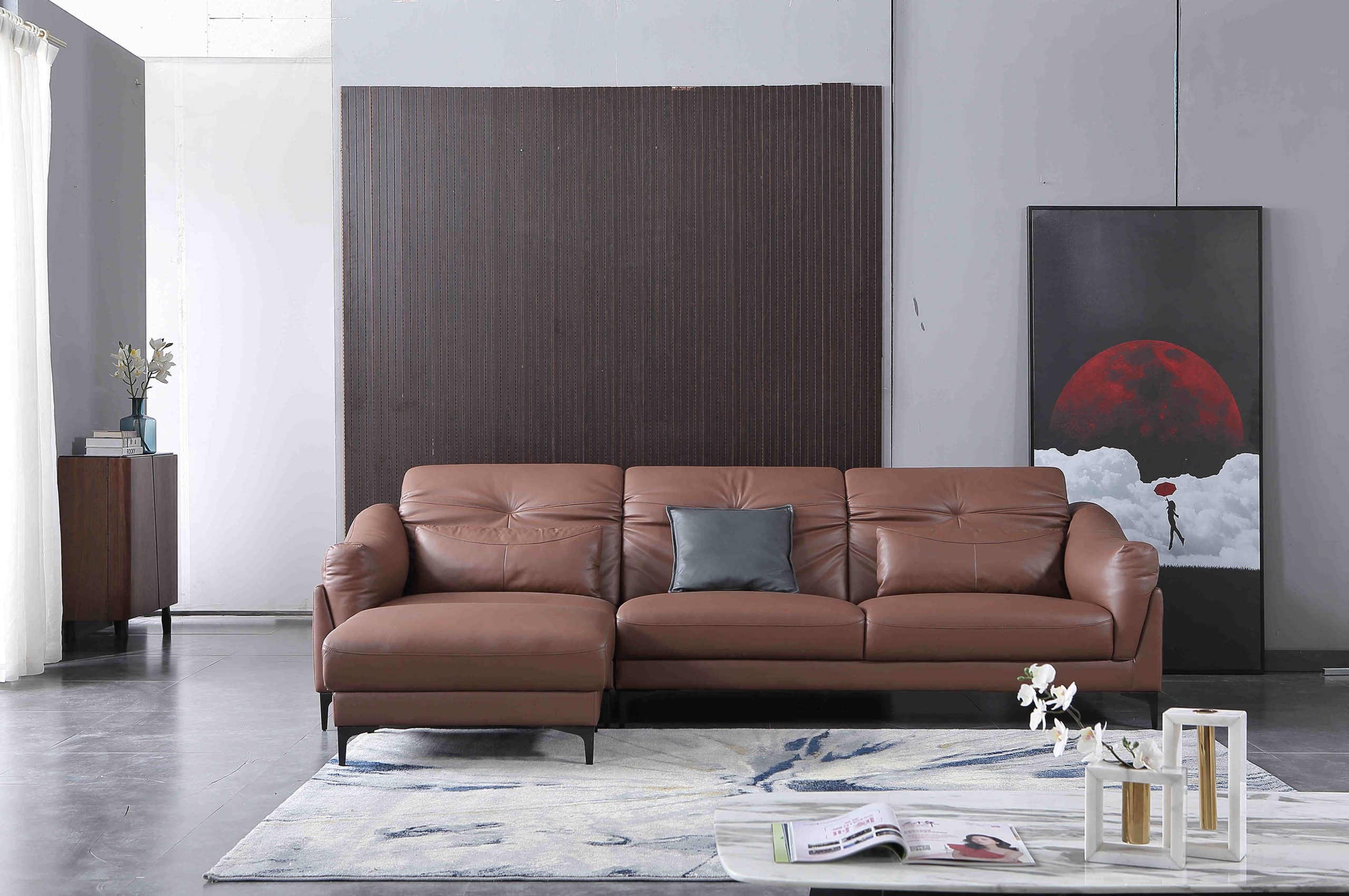 MSTF8229china luxury high end livingroom new design modern leather sofa home apartment villa sofa -furbyme 