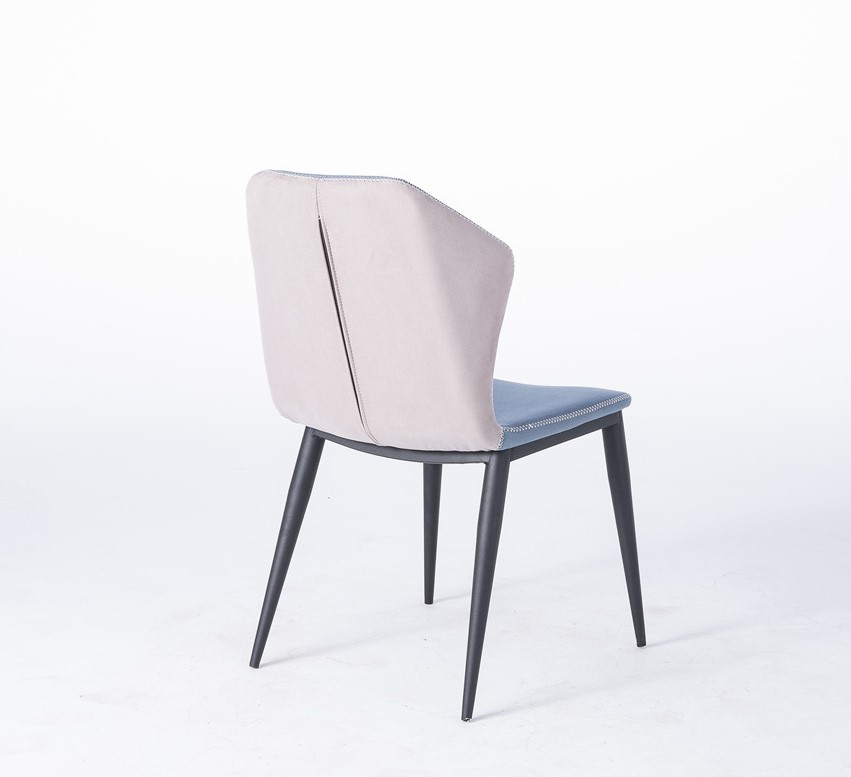 dkf31-china modern design home kitchen metal fabric dining chair supplier manufacturer-furbyme (1)