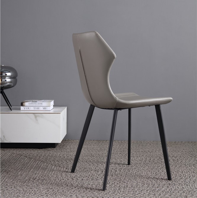 dkf76-china modern design home kitchen metal leather dining chair supplier manufacturer-furbyme (1)