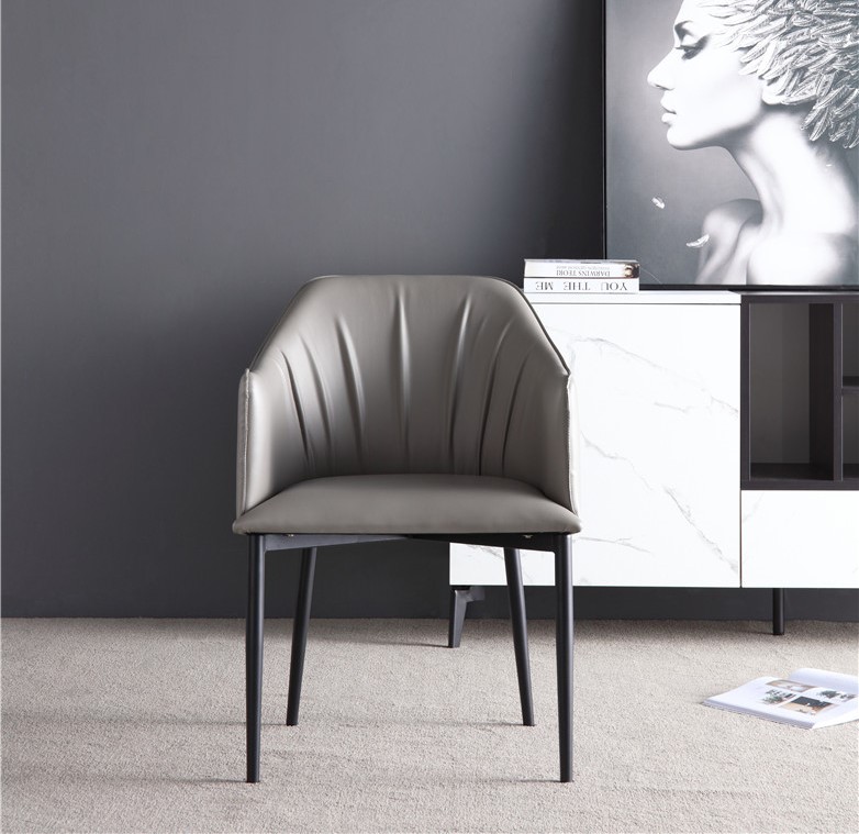 dkf78-china modern design home kitchen metal leather dining chair supplier manufacturer-furbyme (3)