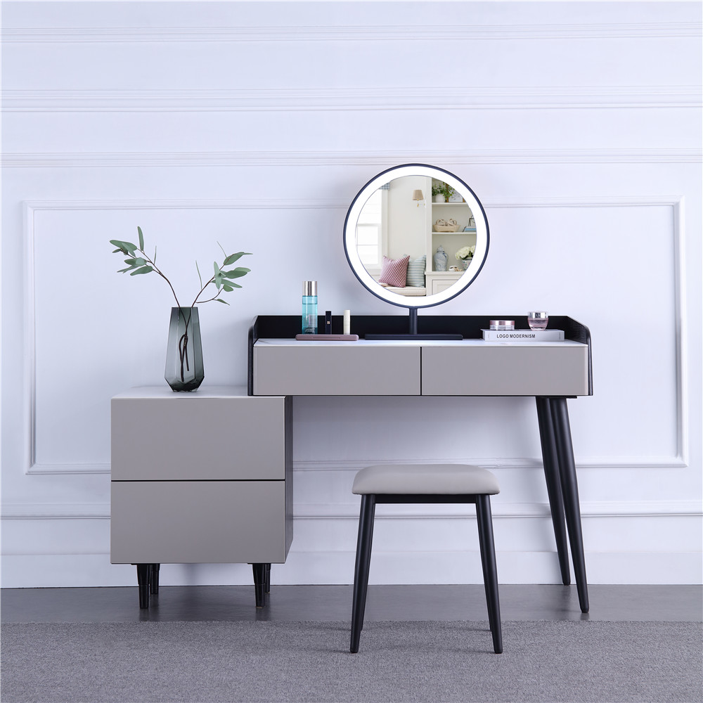 265china luxury home furniture storable metal dressing table stool manufacturer supplier-furbyme (1)