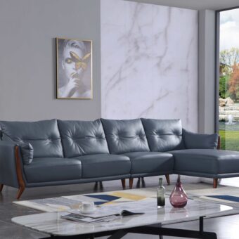 MSTF8212china new design high end genuine leather sofa livingroom home furniture apartment furniture modern solid wood sofa -furbyme