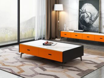 china high quality modern design mable top coffee table supplier and manufacturer-furbyme