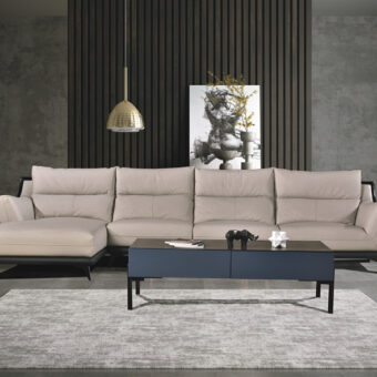 jxf3128 China Modern Luxury Design High End Living Room Furniture Leather Sofa