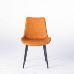 dkf15china contemporary modern home furniture kitchen leather fabric dining chair manufacturer (1)
