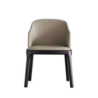dkf26-china modern design home kitchen leather dining chair supplier manufacturer-furbyme (1)