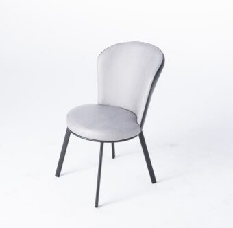 dkf33-china modern design home kitchen metal fabric dining chair supplier manufacturer-furbyme (1)