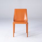 dkf45-china modern design home kitchen metal leather dining chair supplier manufacturer-furbyme (1)