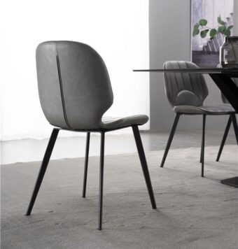 dkf49-china modern design home kitchen metal leather dining chair supplier manufacturer-furbyme (1)