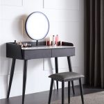260China modern home furniture wood dress stool set manufactu (3)