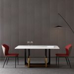 dkf750-china modern luxury home furniture metal slate mable top kitchen dining table supplier manufacturer factory company-furbyme (4)