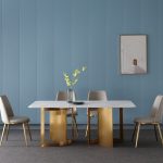 dkf752-china modern luxury home furniture metal slate mable top kitchen dining table supplier manufacturer factory company-furbyme (5)